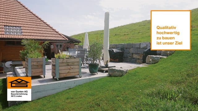 Werbekunde von Gunten AG Bauunternehmung