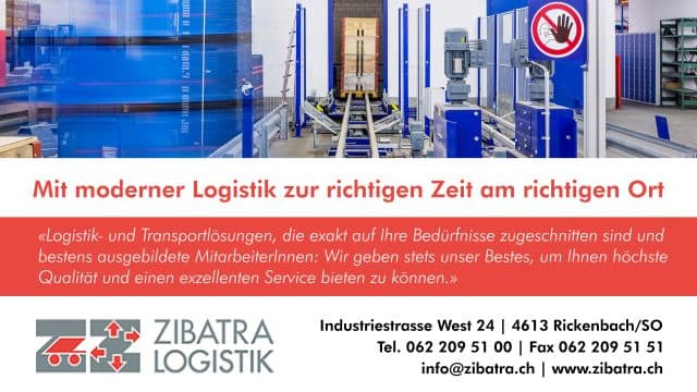 Werbekunde Zibatra Logistik AG
