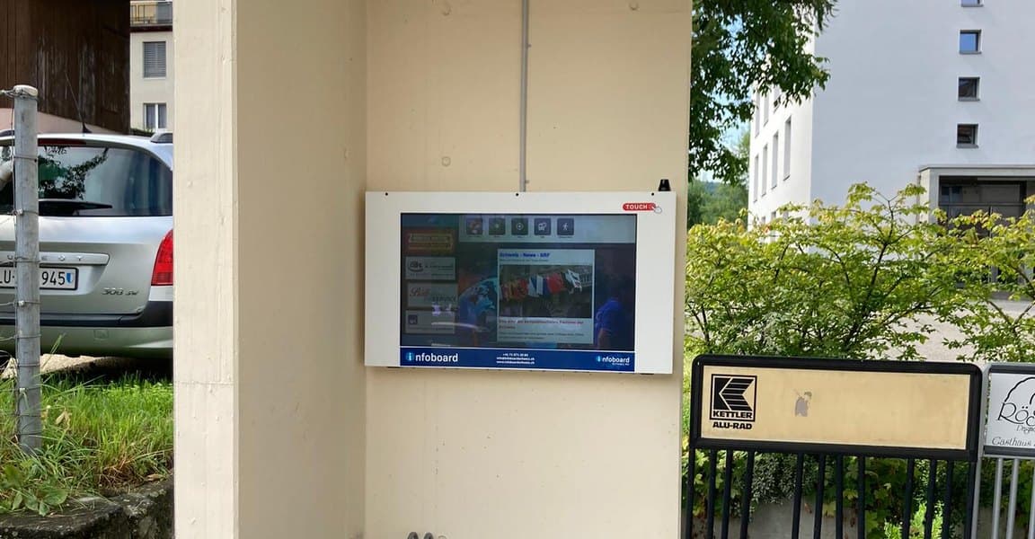 Infoboard-Standort Sursee Surental-Center